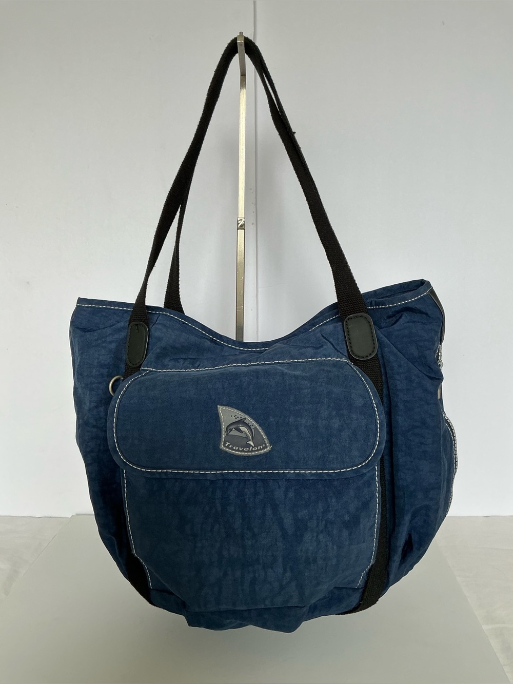 Travelon  Navy Blue Nylon Travel Tote Bag